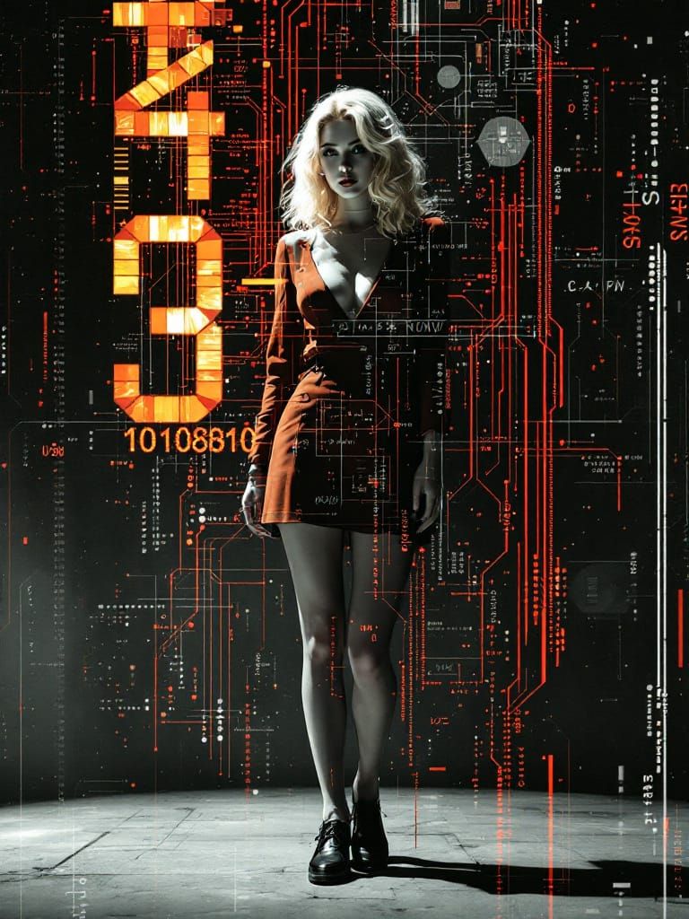 Digital Reality Unveiled: Glitch Art & Fractal Code