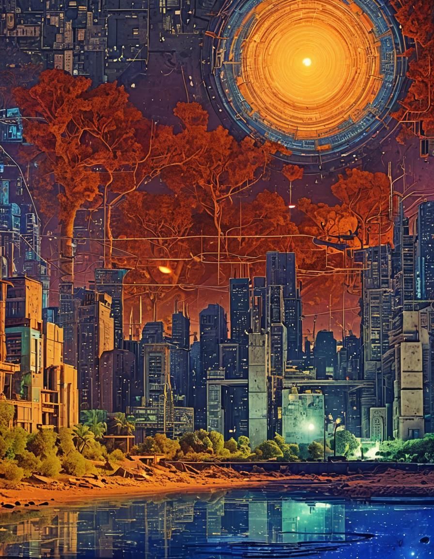 Epic Post-Apocalyptic Metropolis Transformed