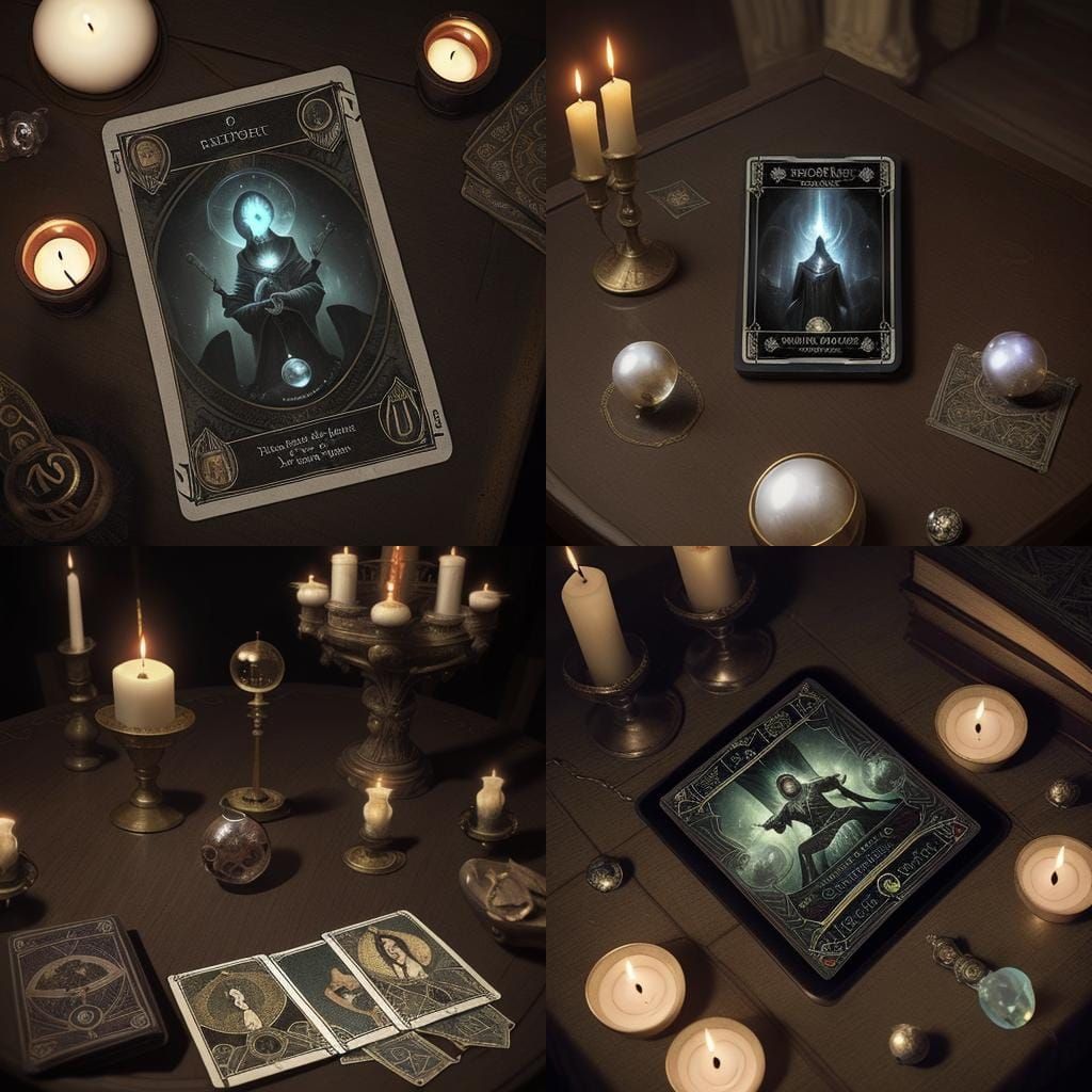 Sinister Ancient Tarot Card Deck