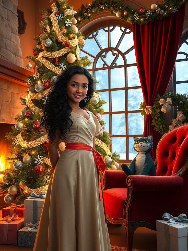 Christmas with Moana 02