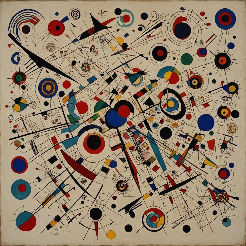 Abstract Art Inspired by Kandinsky