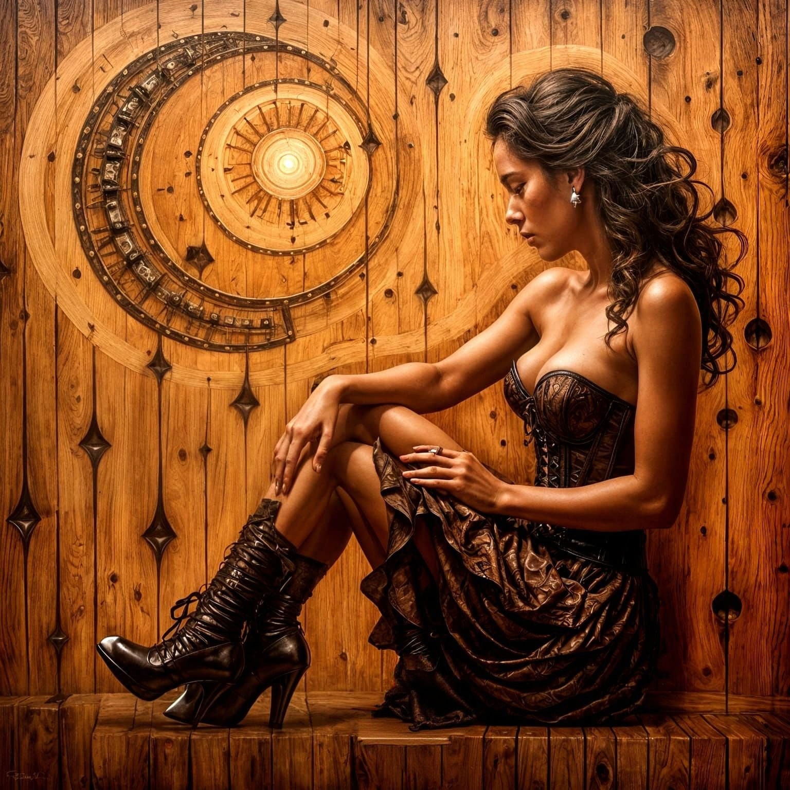 "The Wood Grain Oracle"