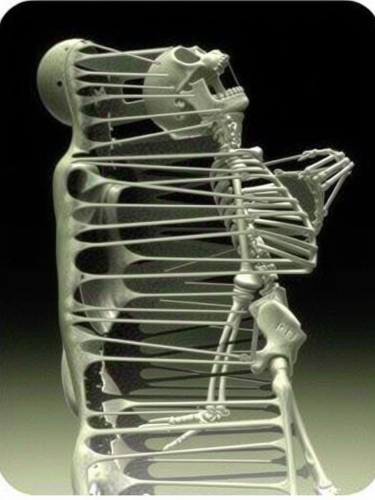 Bones Bursting Free in Agony