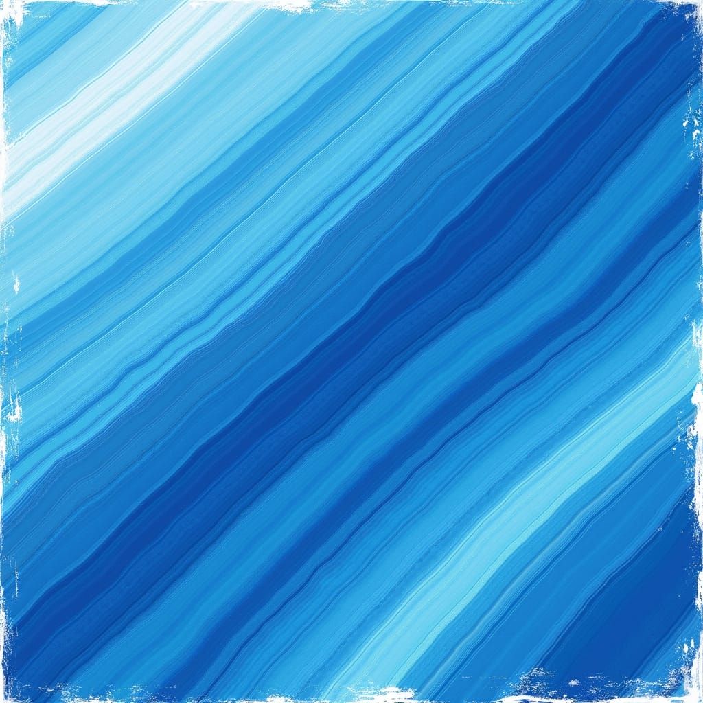 Abstract Blue Texture with Diagonal Stripes