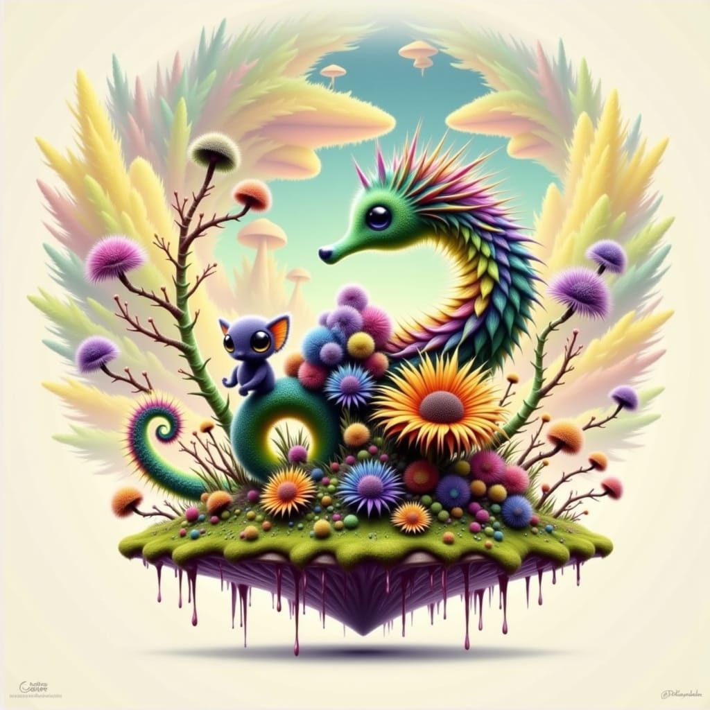 Mythical Scaled, Furry, and Feathered Creatures