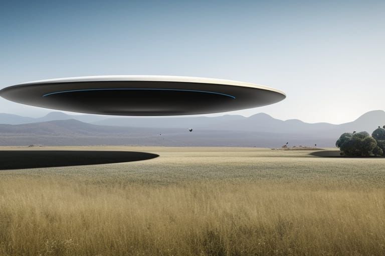 Epic Alien Spaceship in Detailed 3D Rendering