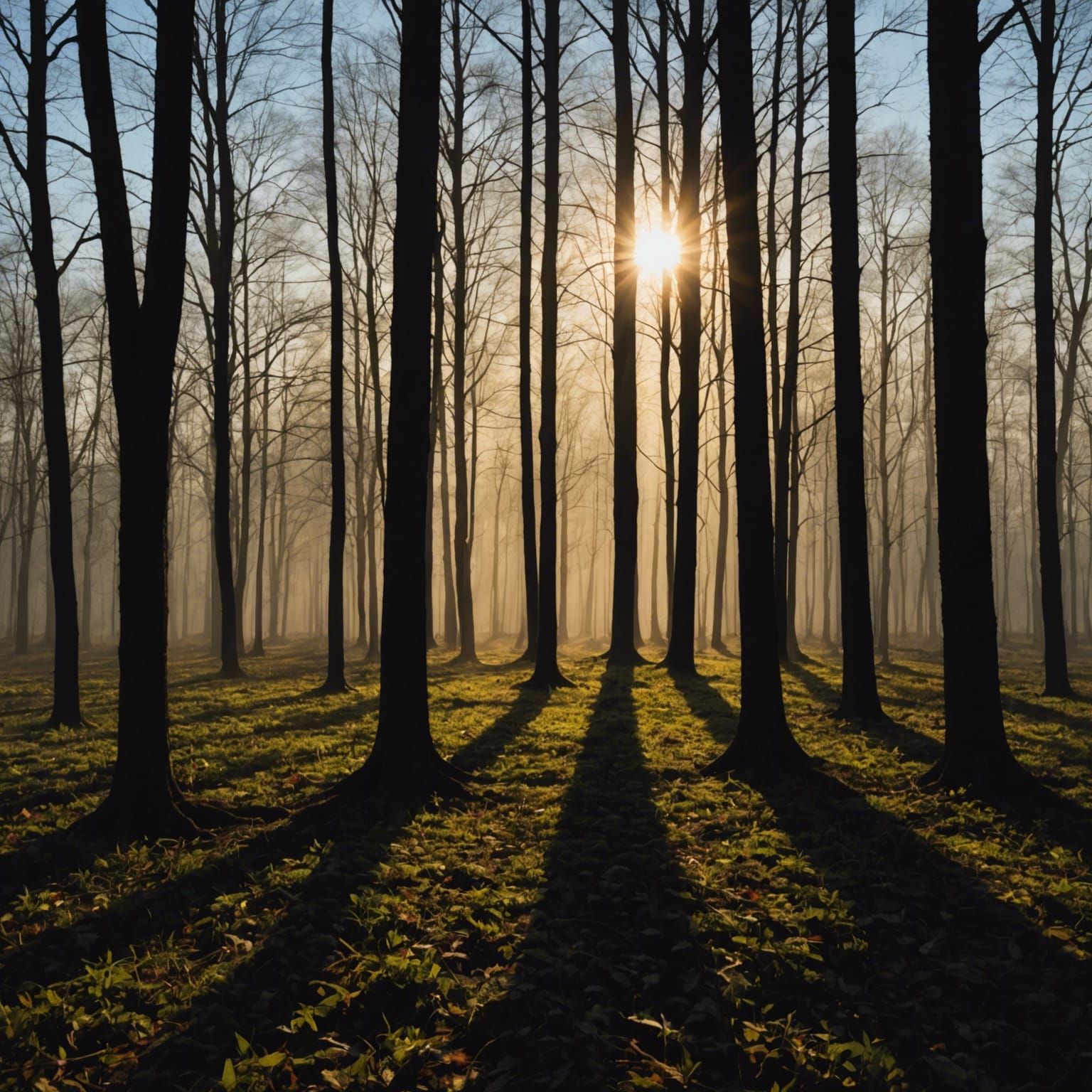 Sunlight and Shadow: A Mirrored Dance of Light