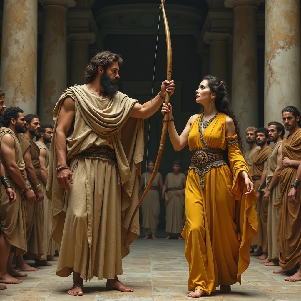 Odysseus Returns Home: A Heartwarming Reunion