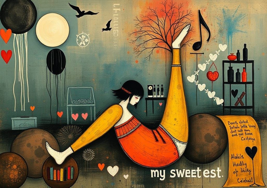 Abstract Expressionism: Exploring Love in Automatism