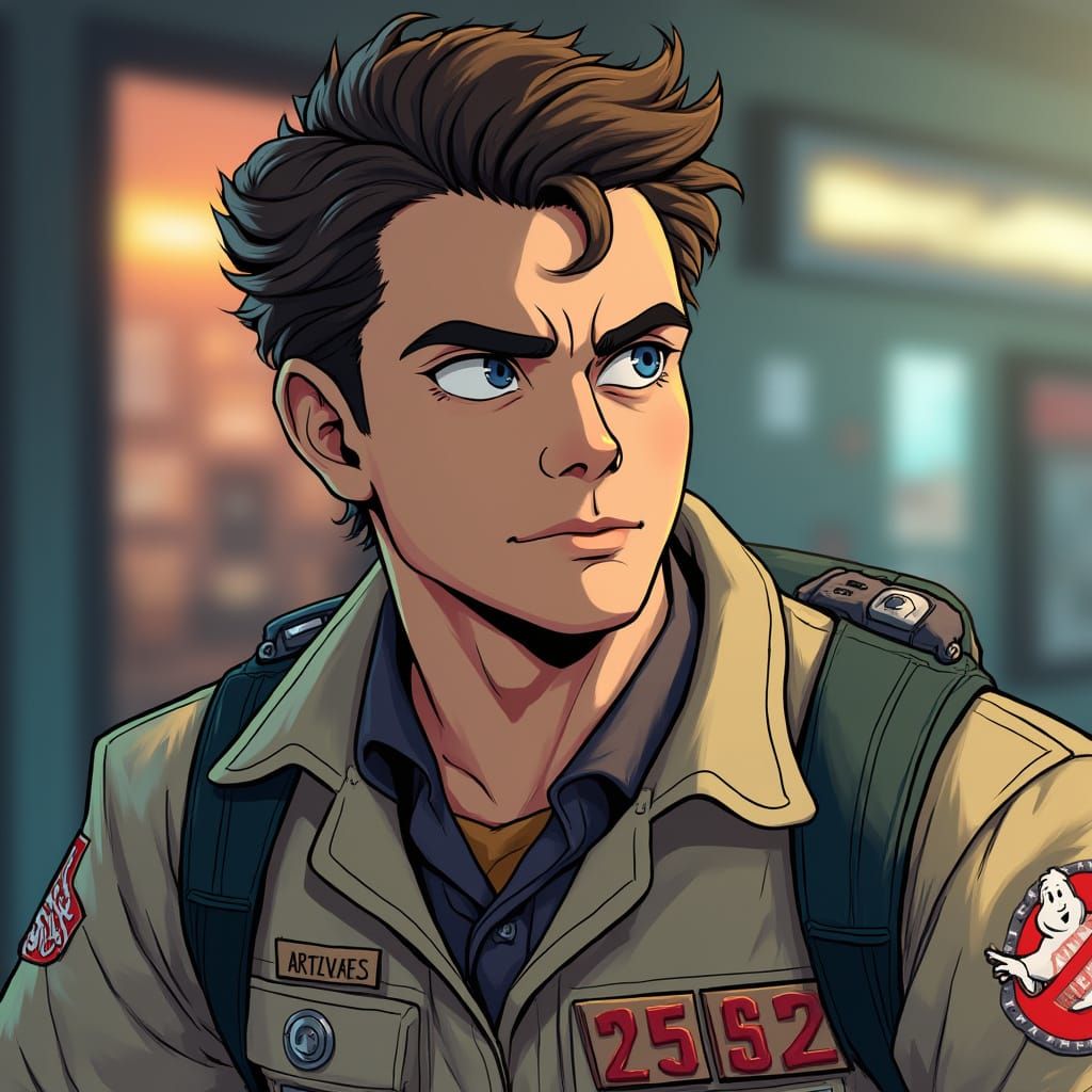 Ghostbusters Anime Ray Stantz