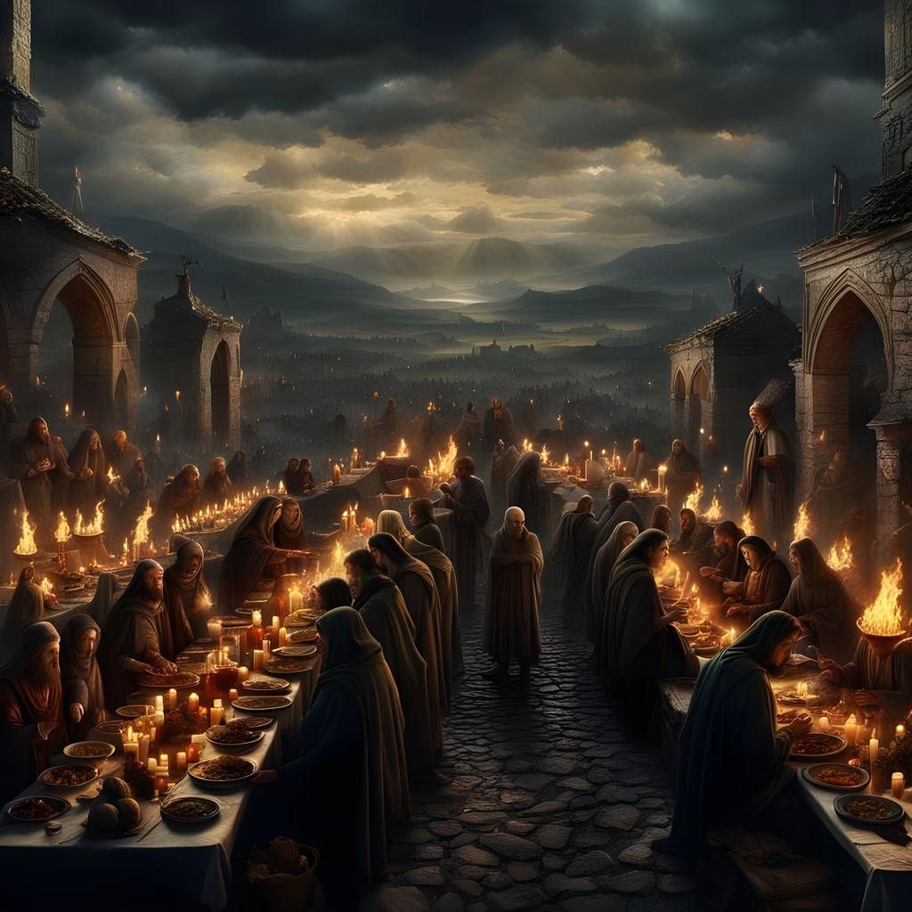 Epic All Saints Day Celtic Feast