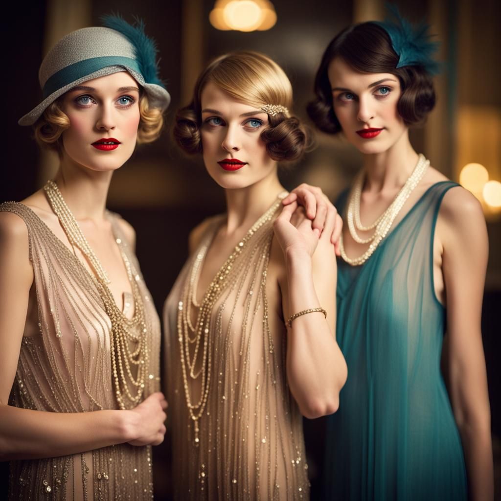 Era 1920s, flapper fashion