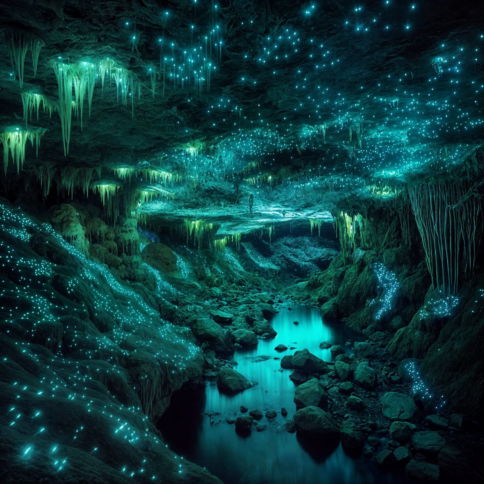Waitomo Caves: A Starry Sky Underground