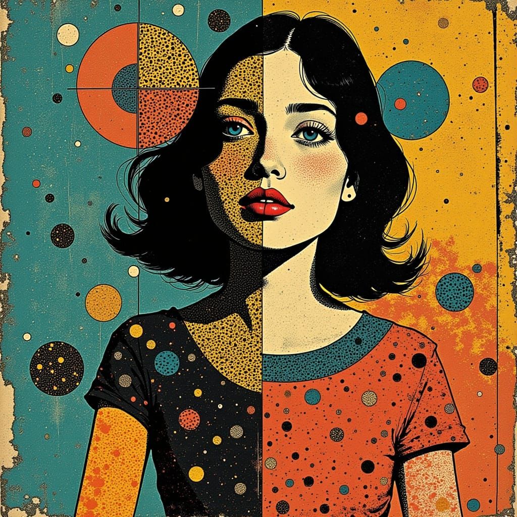 Ethereal Enchantress in a Whimsical Dance