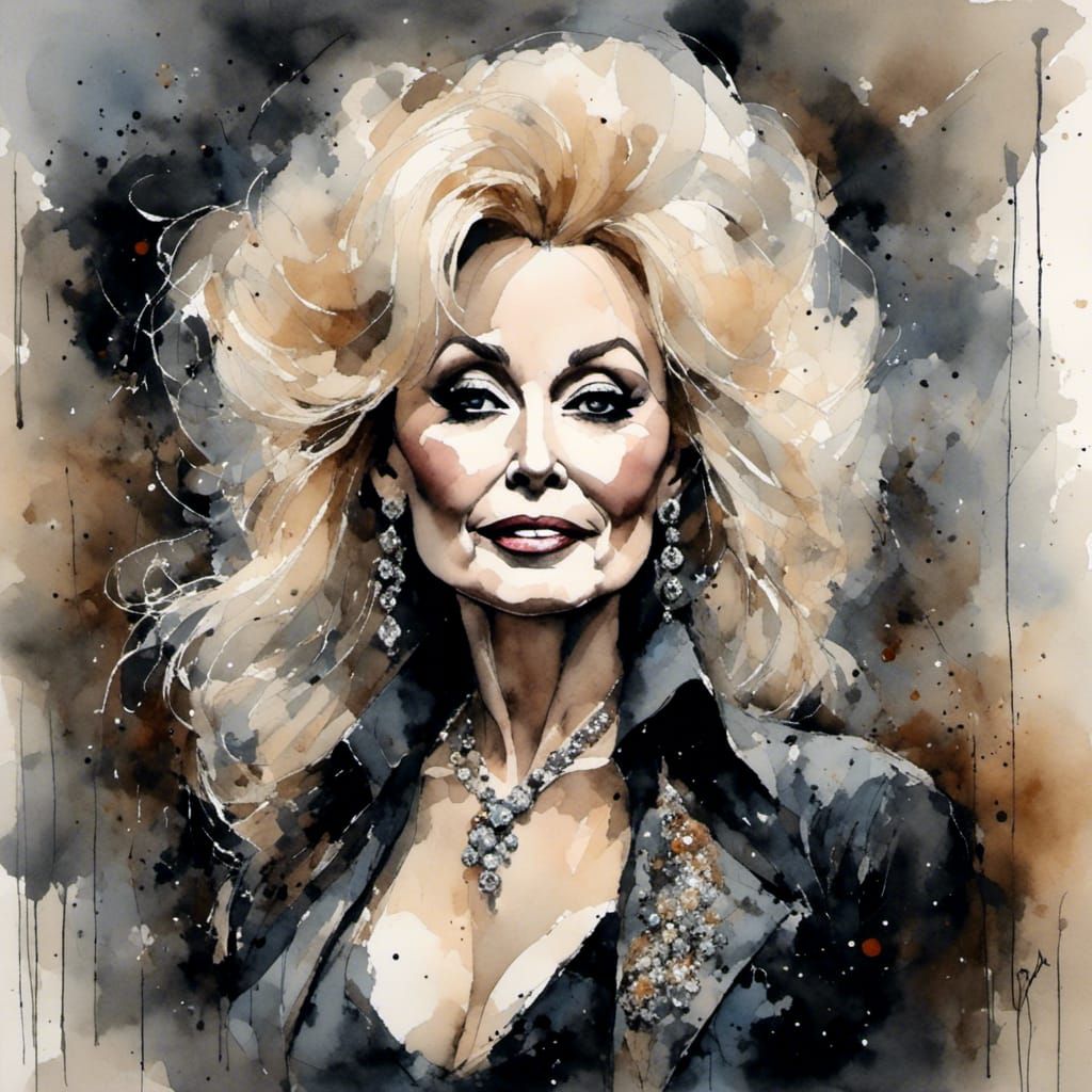 Portrait of Dolly Parton