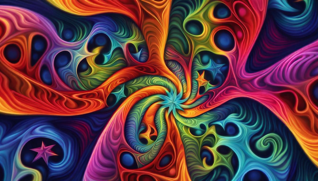 Electromagnetic Fractal Coils Around a Newborn Star