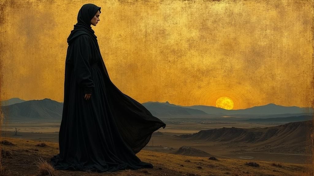 Mary Shelley in Medieval Renaissance Style