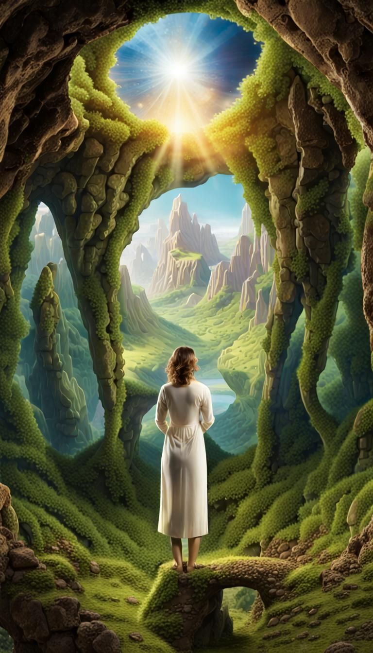 Creating Your Own Reality: A Conceptual Image