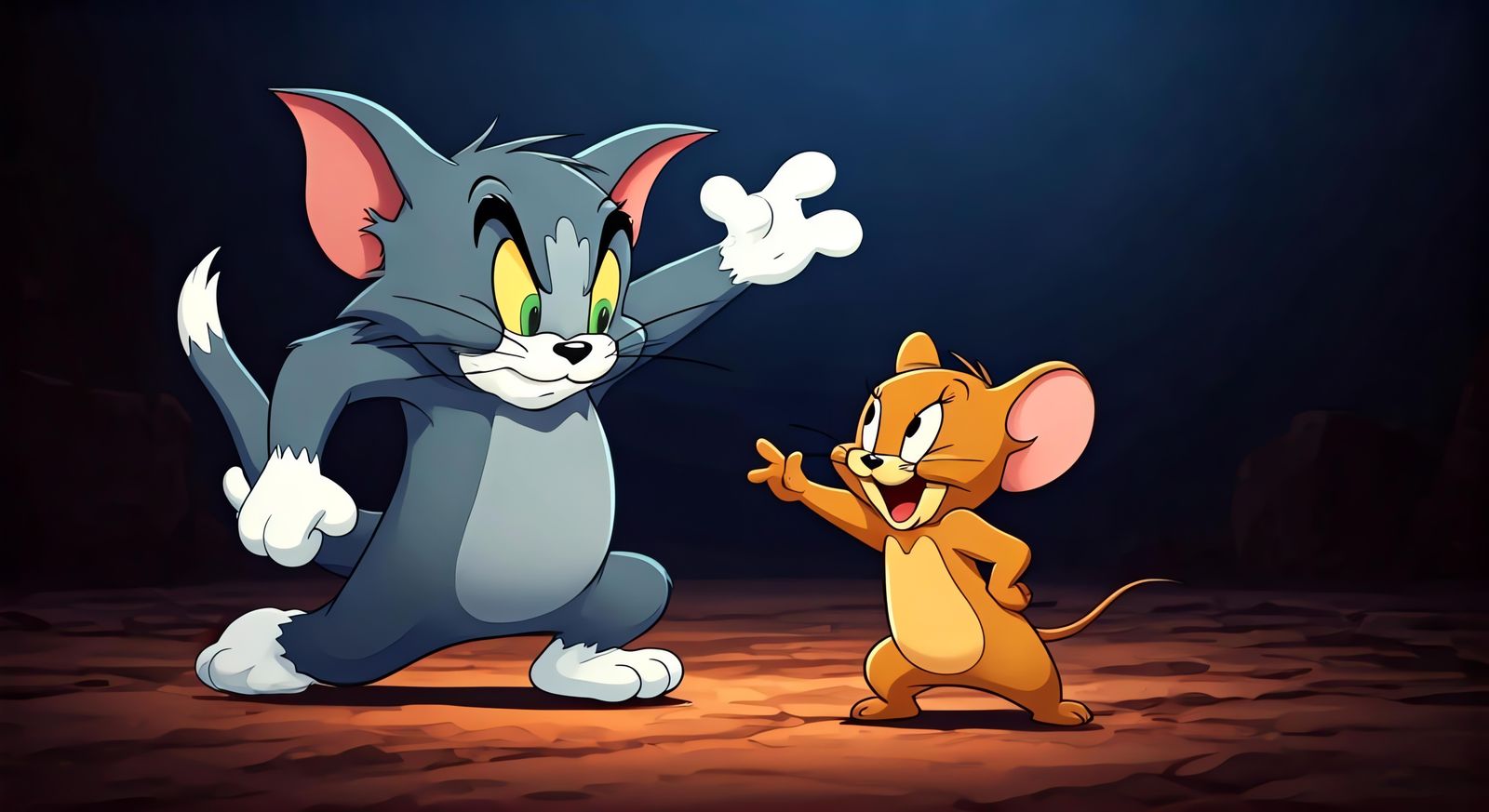 Tom and Jerry in Anime Style