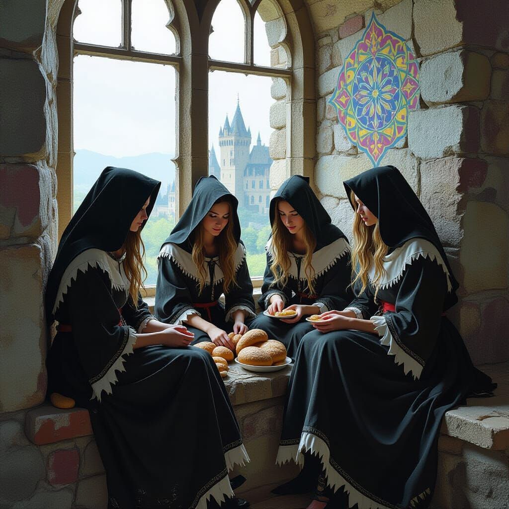 Medieval Maidens and Psychedelic Visions