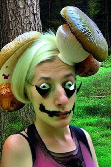 Apocaliptic mooshroomwoman