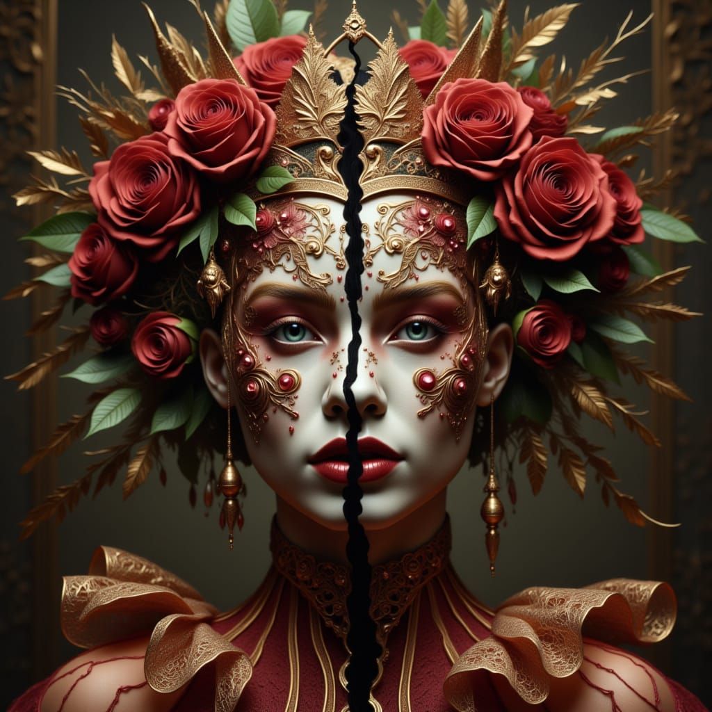 Dark Fantasy: Broken Crown and Bleeding Roses