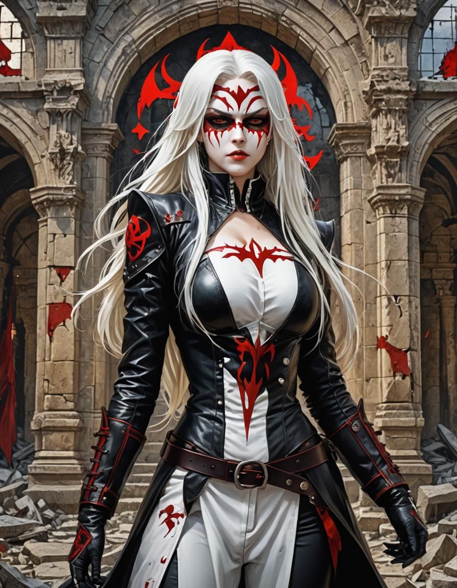 Anime Villain Ready to Fight, Manara Style