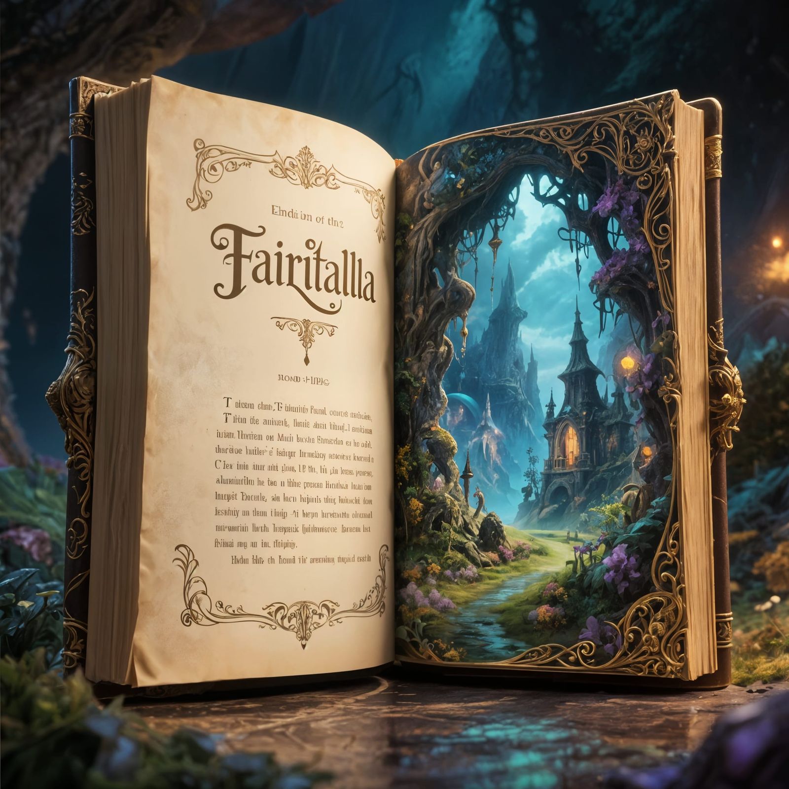 Fairytale Story Book Comes to Life in 3D