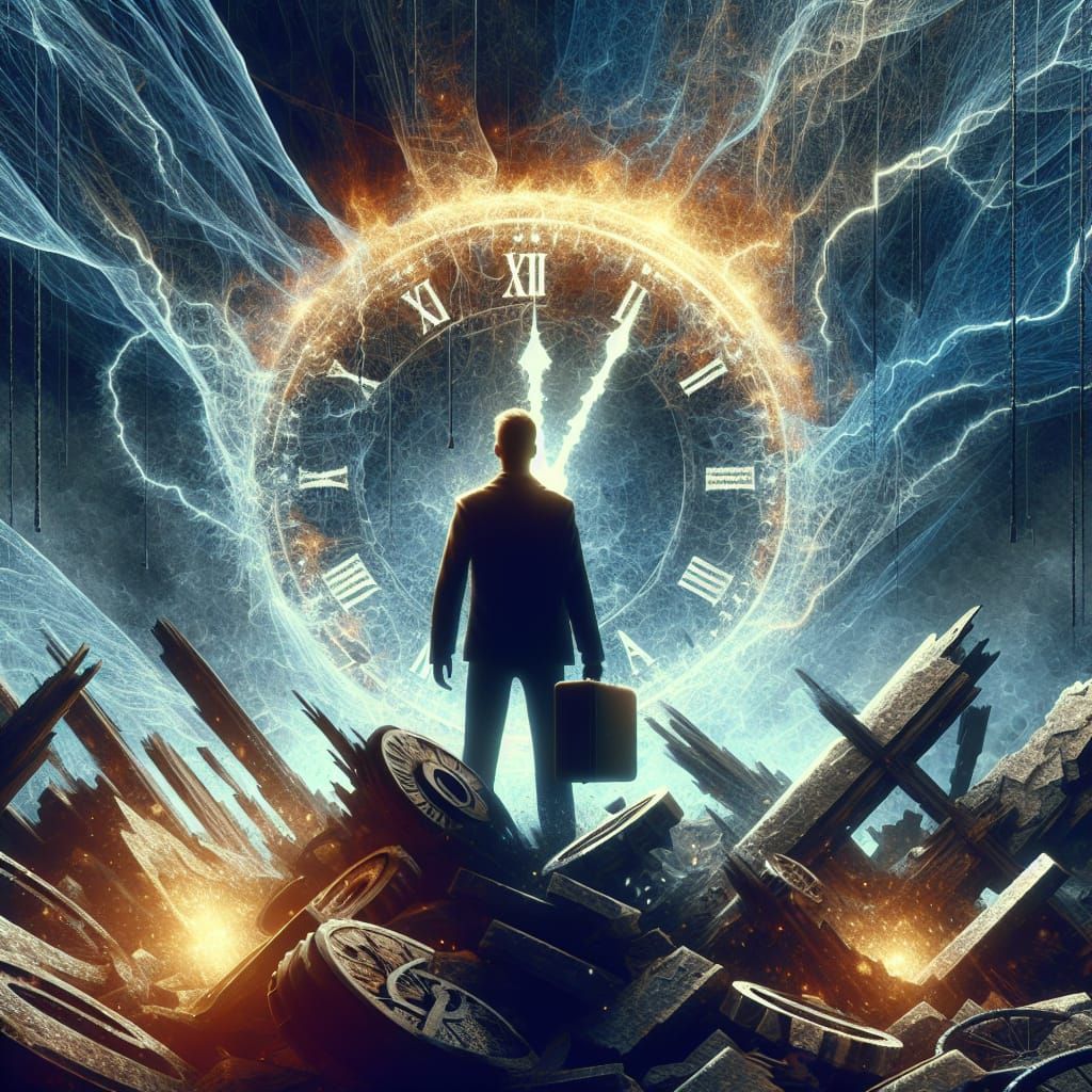 Triumph Over Burden: A Moment of Resilience