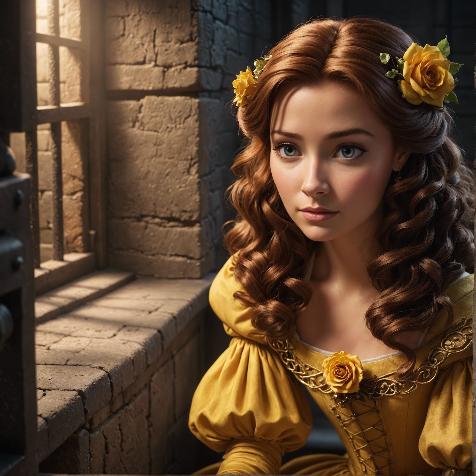 Princess in Cell: Animated Resilience and Grace