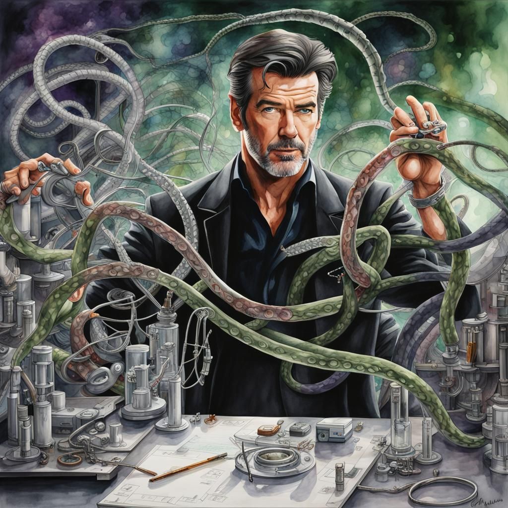 Pierce Brosnan as Doctor Octopus