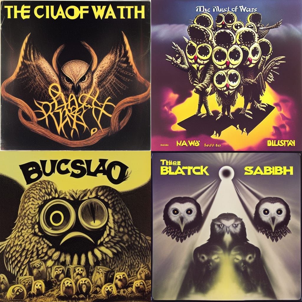 Black Sabbath: Owls of War Album Cover