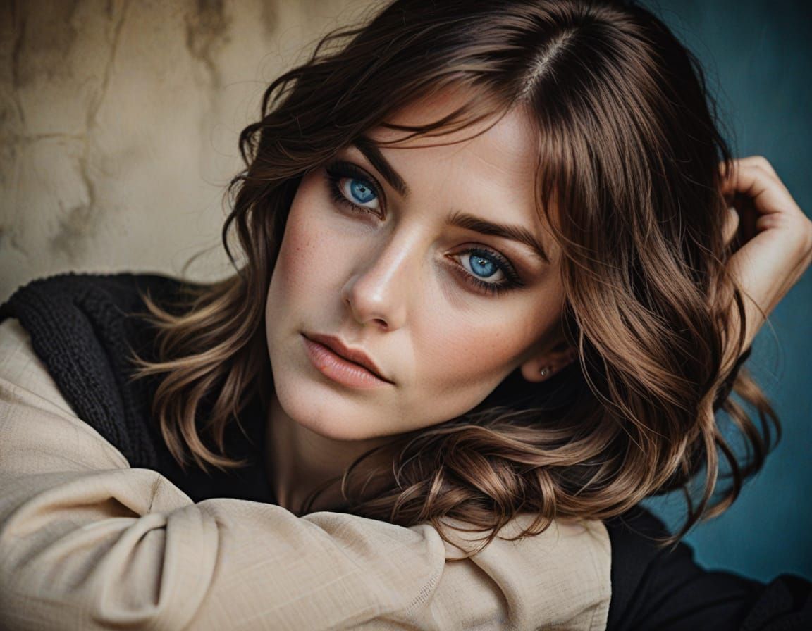 Film Noir Portrait of a Strong Woman