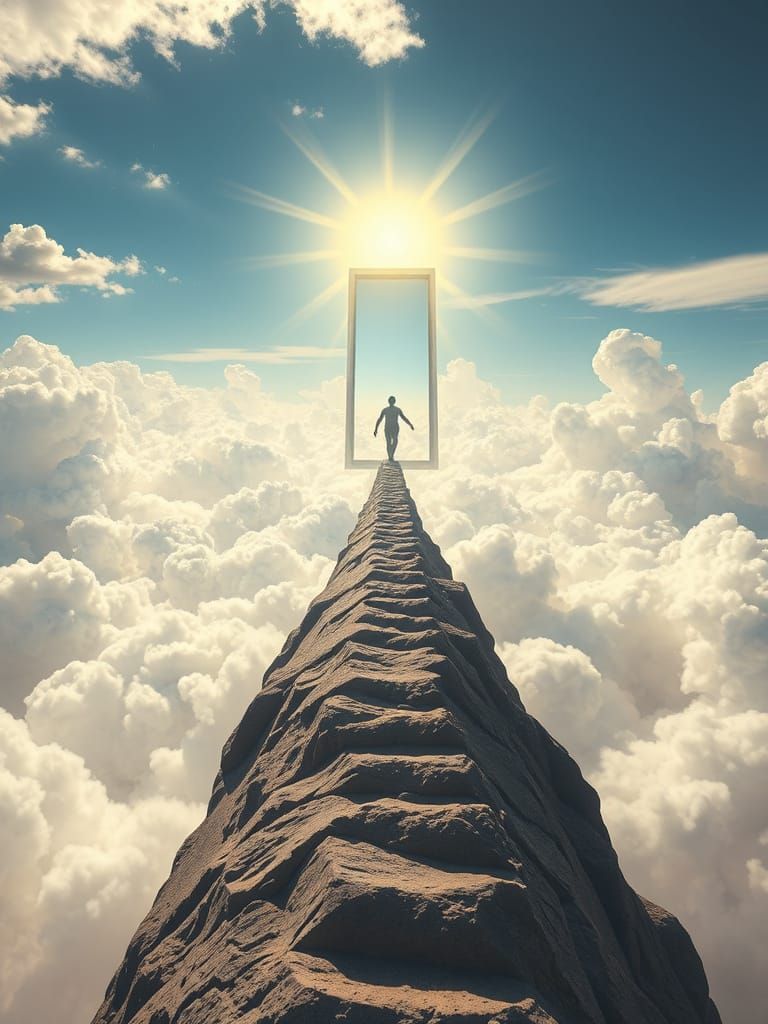 The Ascencion of Grumpy Stick-Figure Guy via Solarcubic Antigravity Biosphere