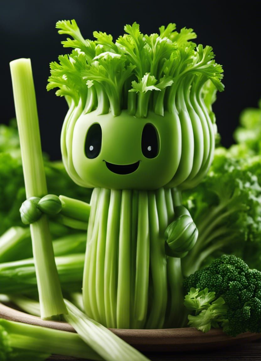 Celery Man, at your service!