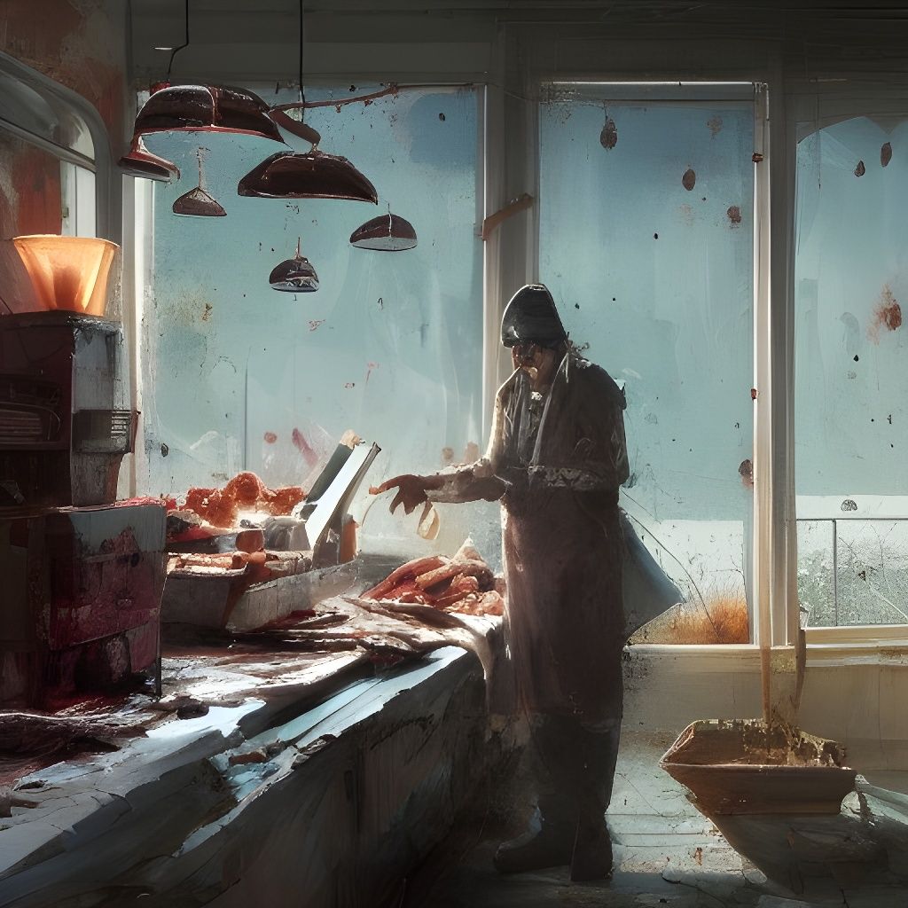 Butcher Ismail Inceoglu in Cel-Shaded Style