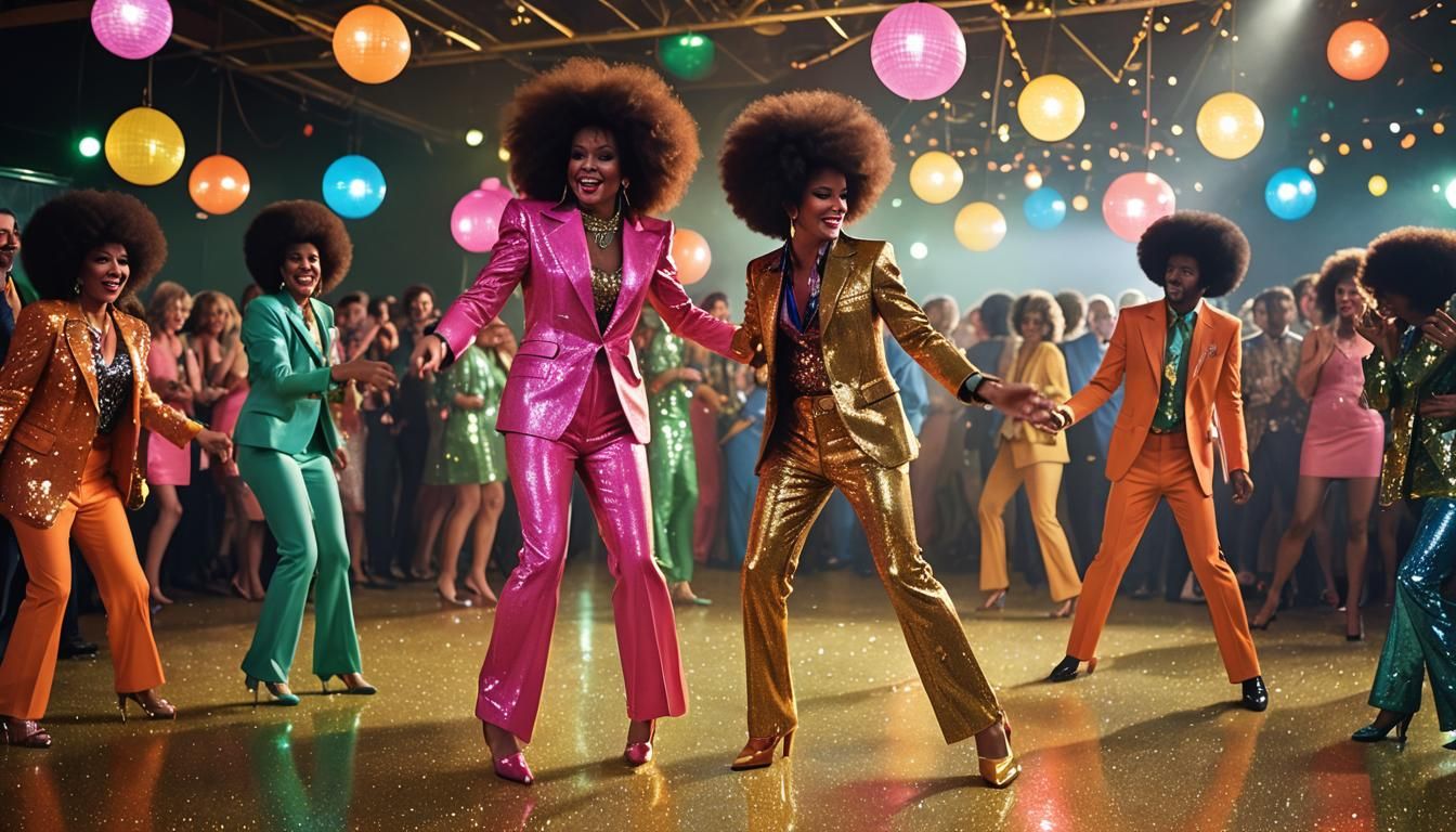 Dance Party Vibes - Disco 1970's Party