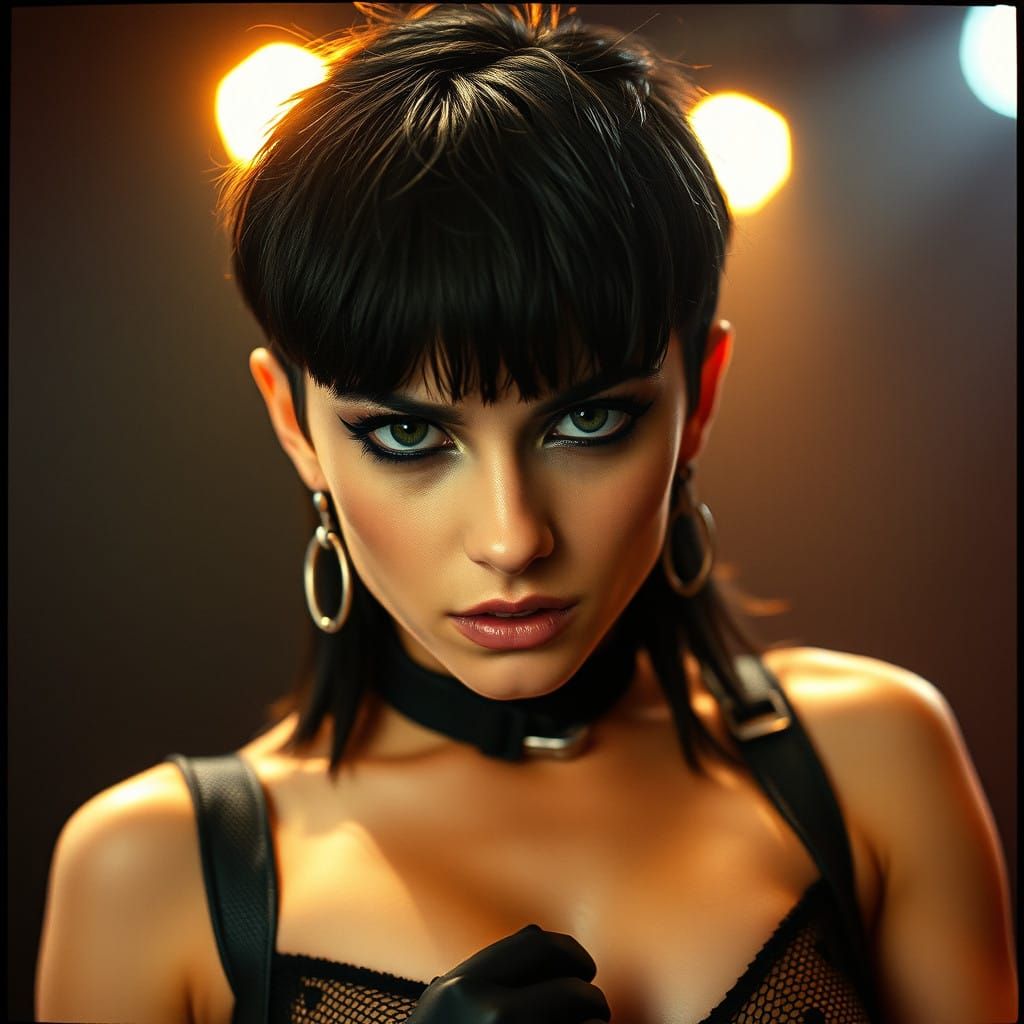 Rockstar Rebel Revealed in High-Octane Portrait