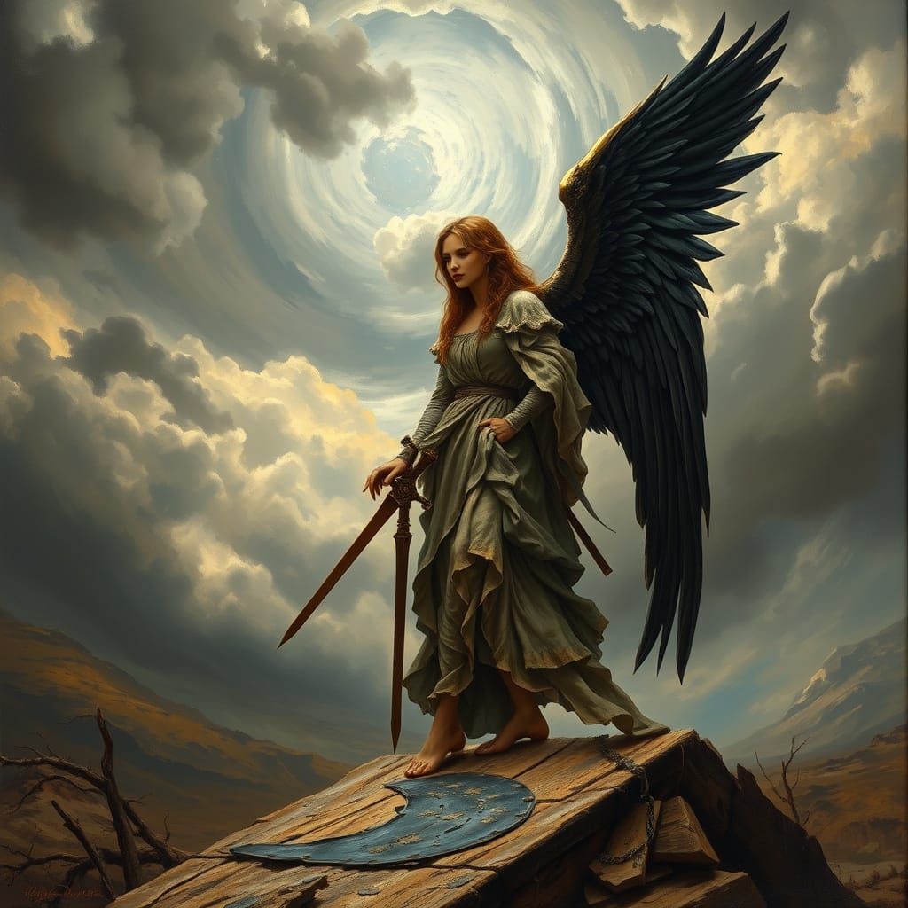 Angel of the Windswept Wastes in Opulent Style