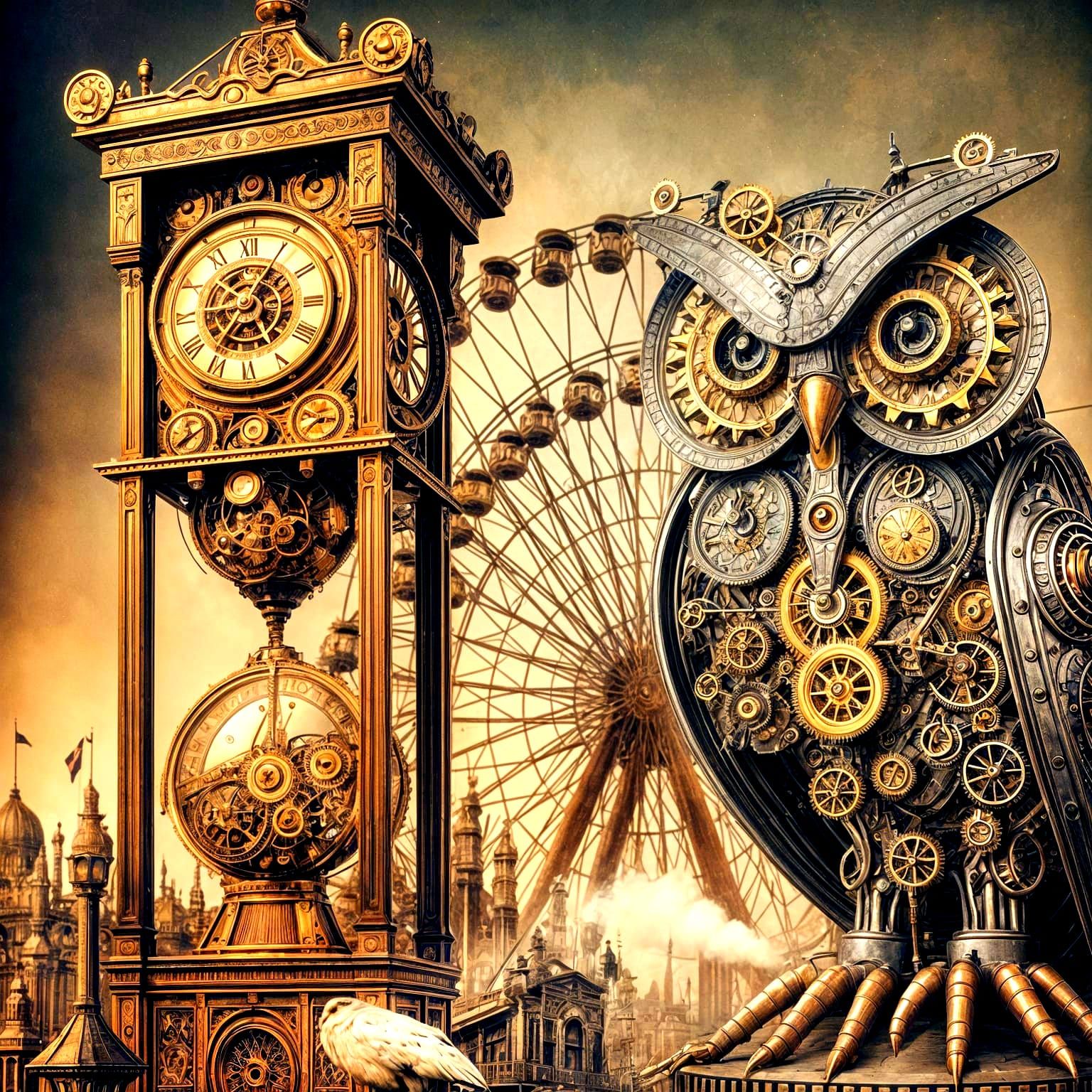 Clockwork Owl