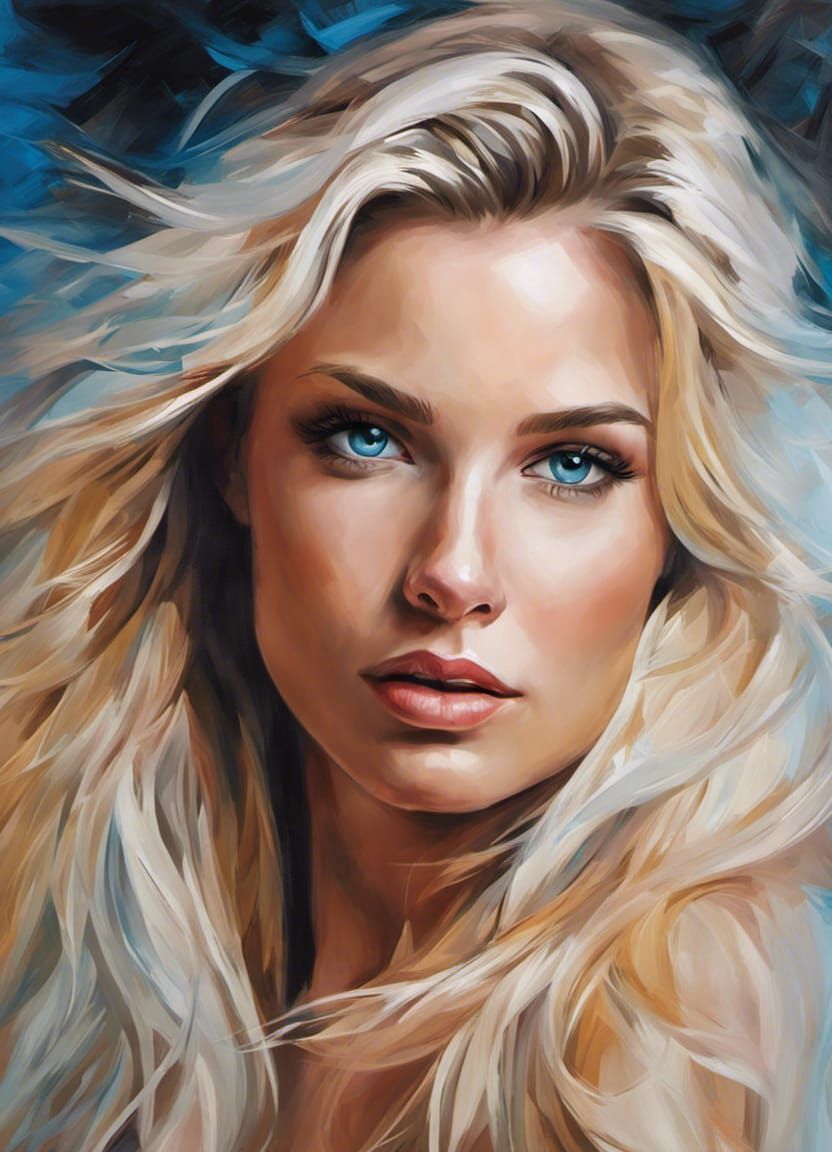 Oil portrait of a dentist as a gift to her parents.