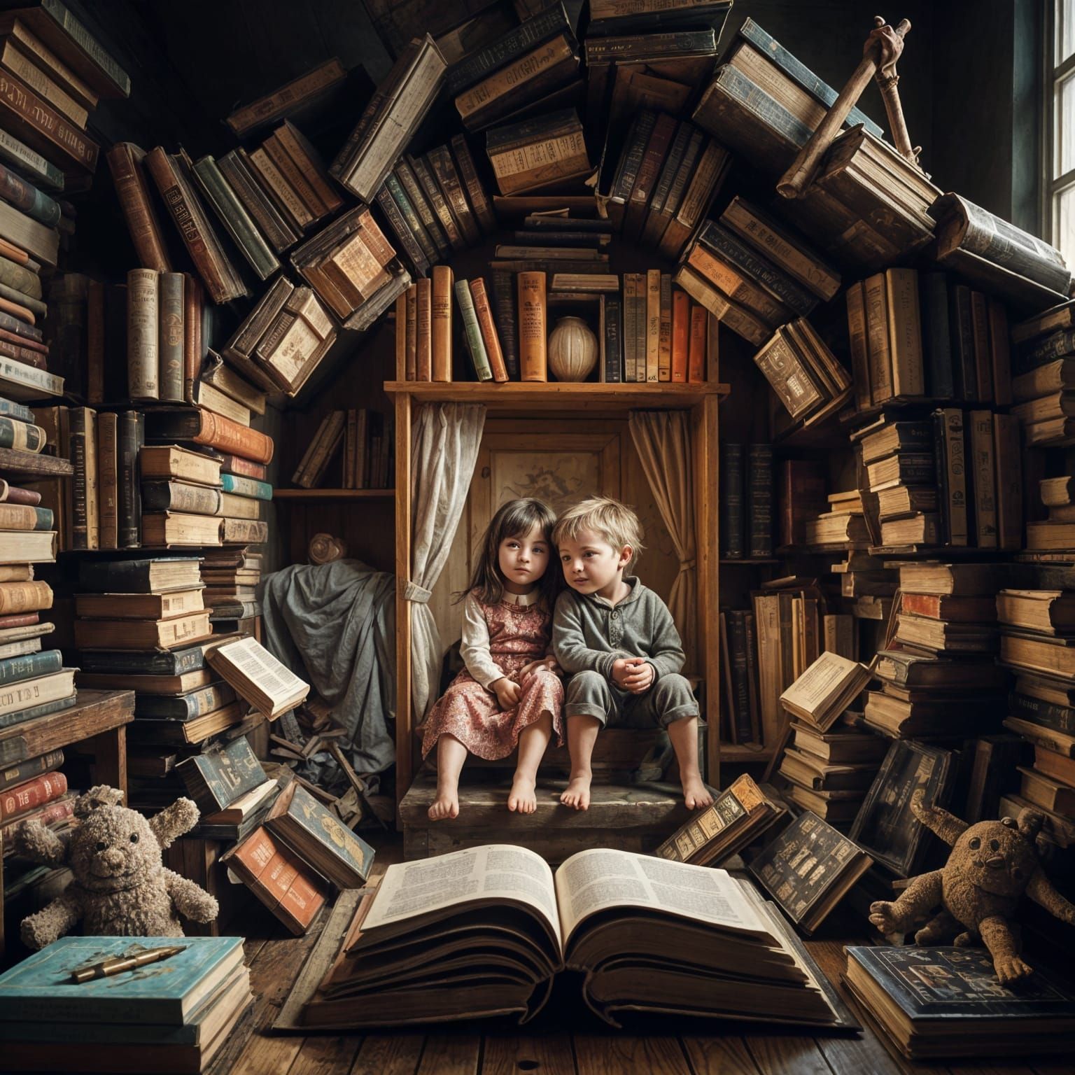 Children's Book Fort: Cinematic Digital Painting