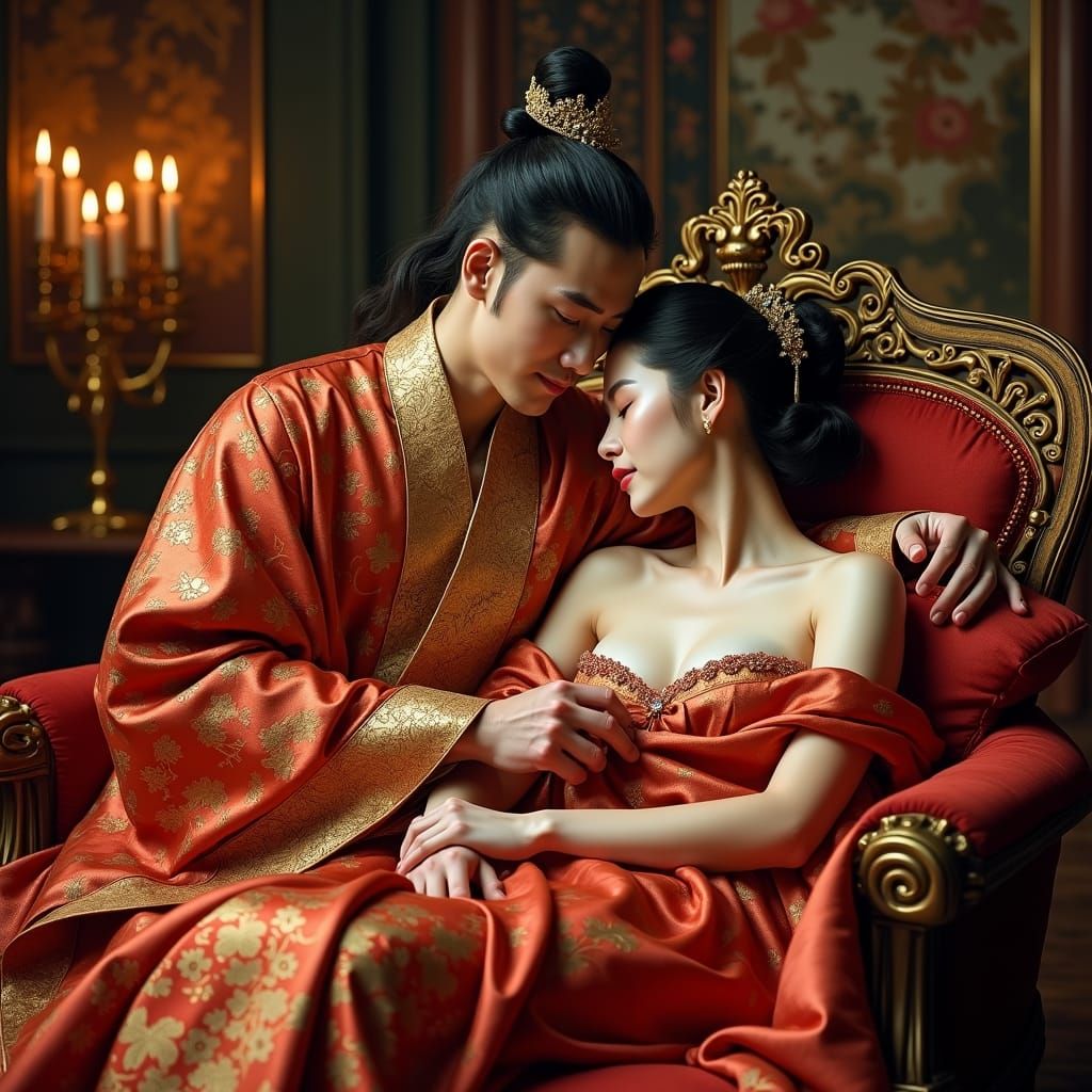Emperor Ai and Dong Xian: Rococo Opulence and Intimacy