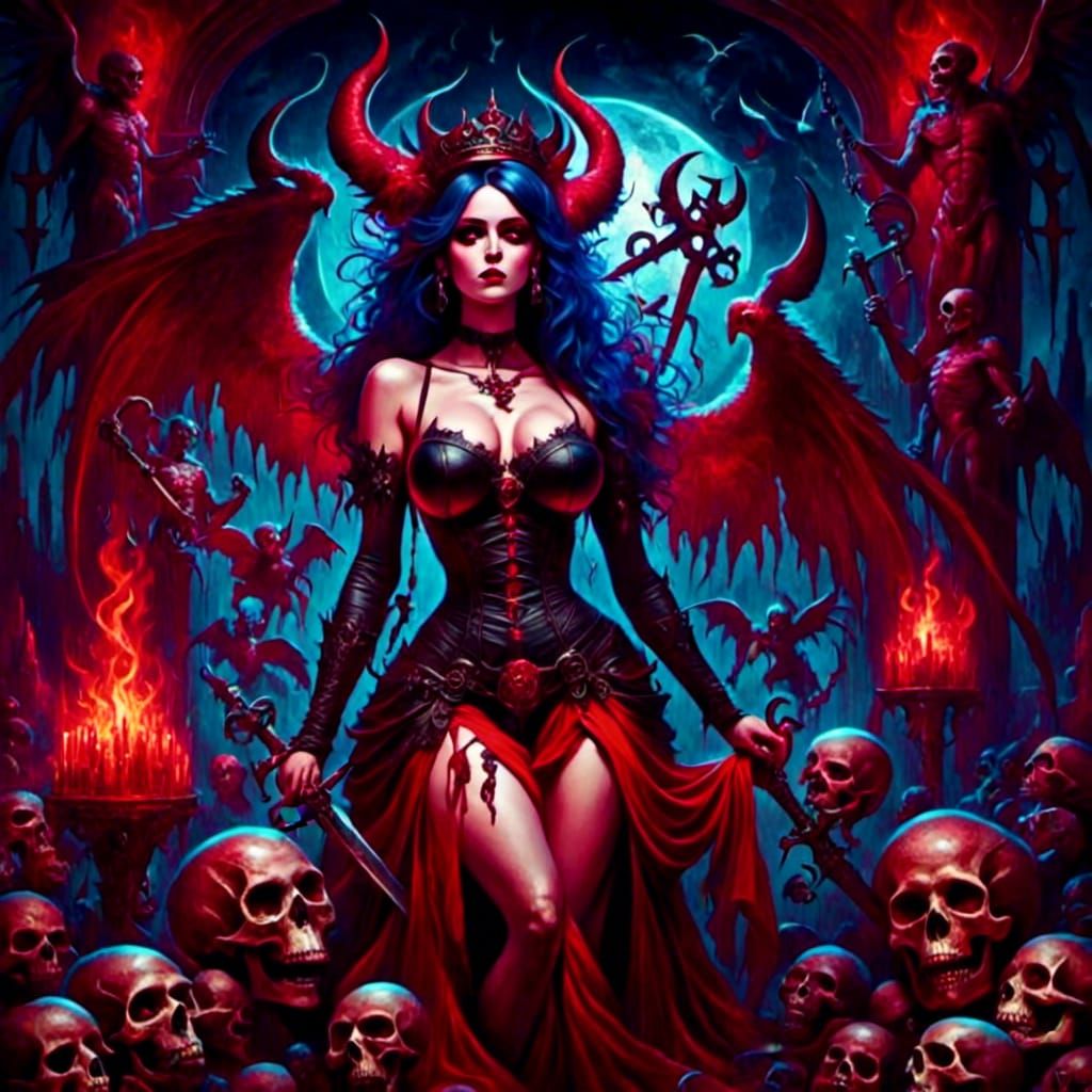 Queen of Purgatory: Ethereal Beauty