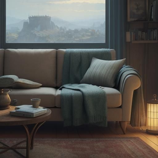 Cozy Evening: Pixar-Inspired 3D Digital Art