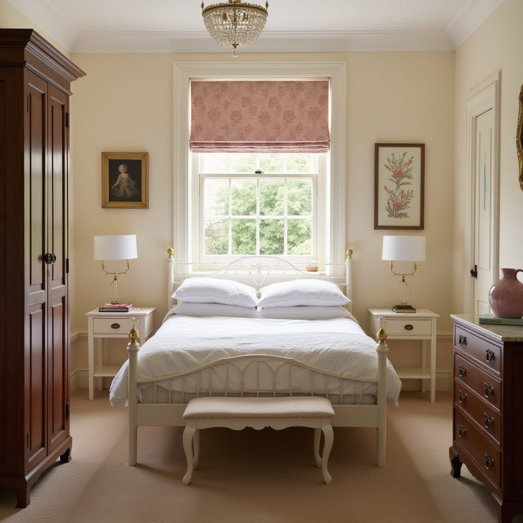 Dreamy Bedroom with Fairy Lights: Whimsical Interior