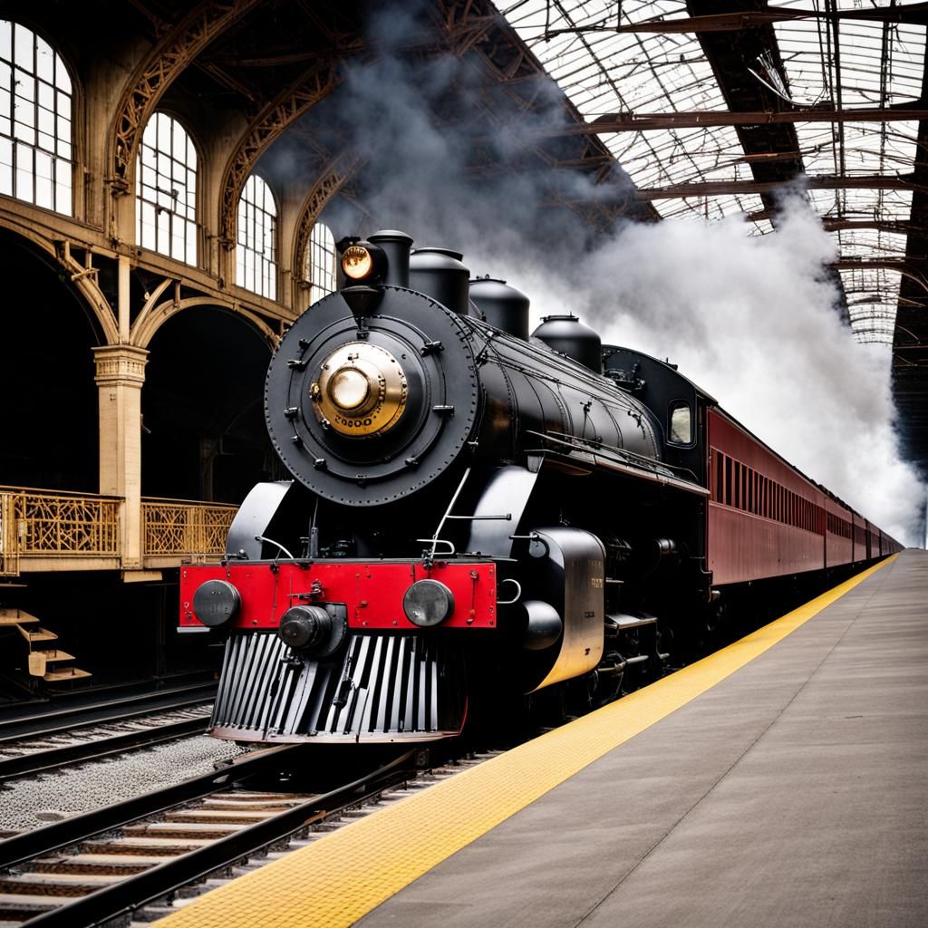 Pennsylvania Railroad T1 Locomotive Digital Rendering