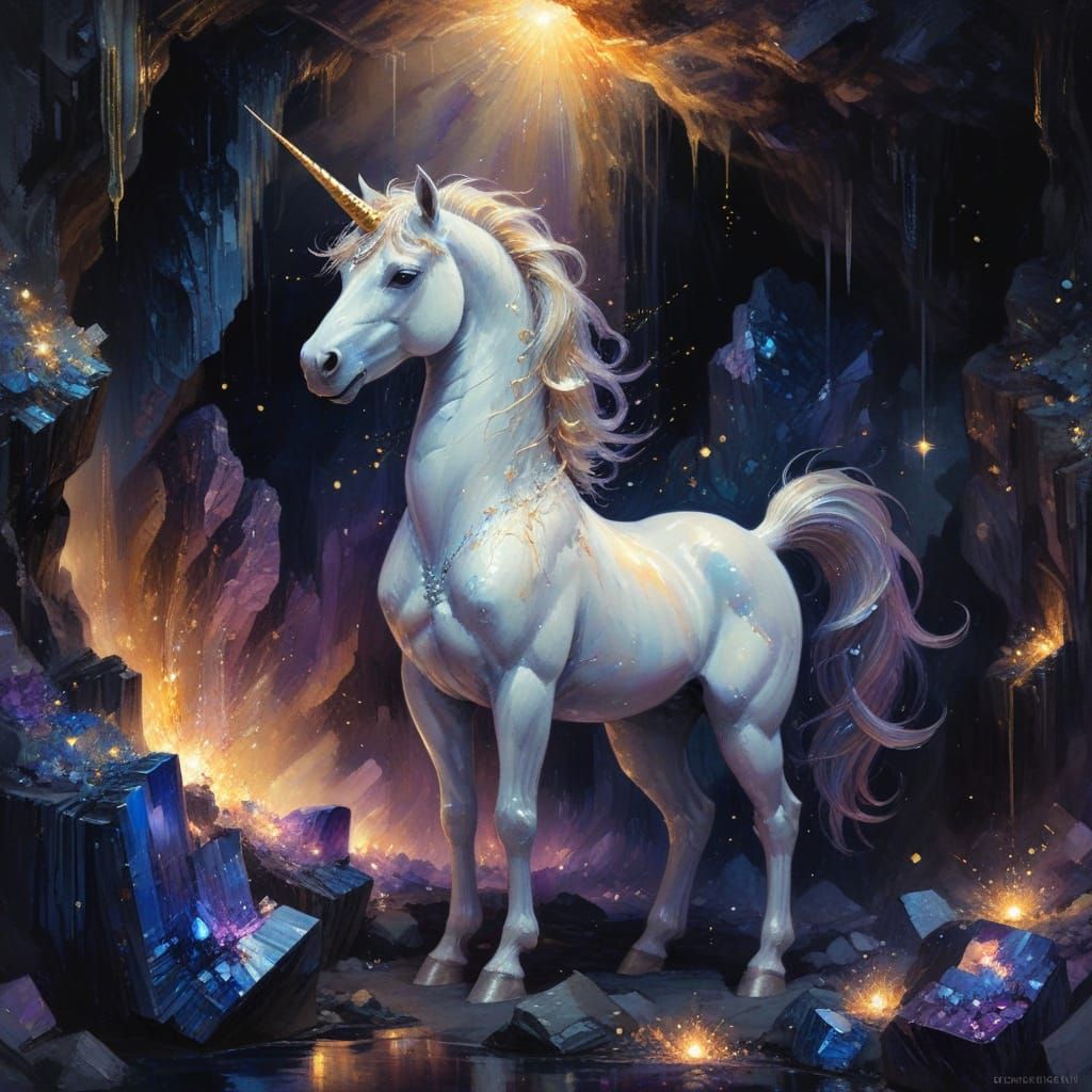 Ethereal Guardian of Trauma in Whimsical Watercolor