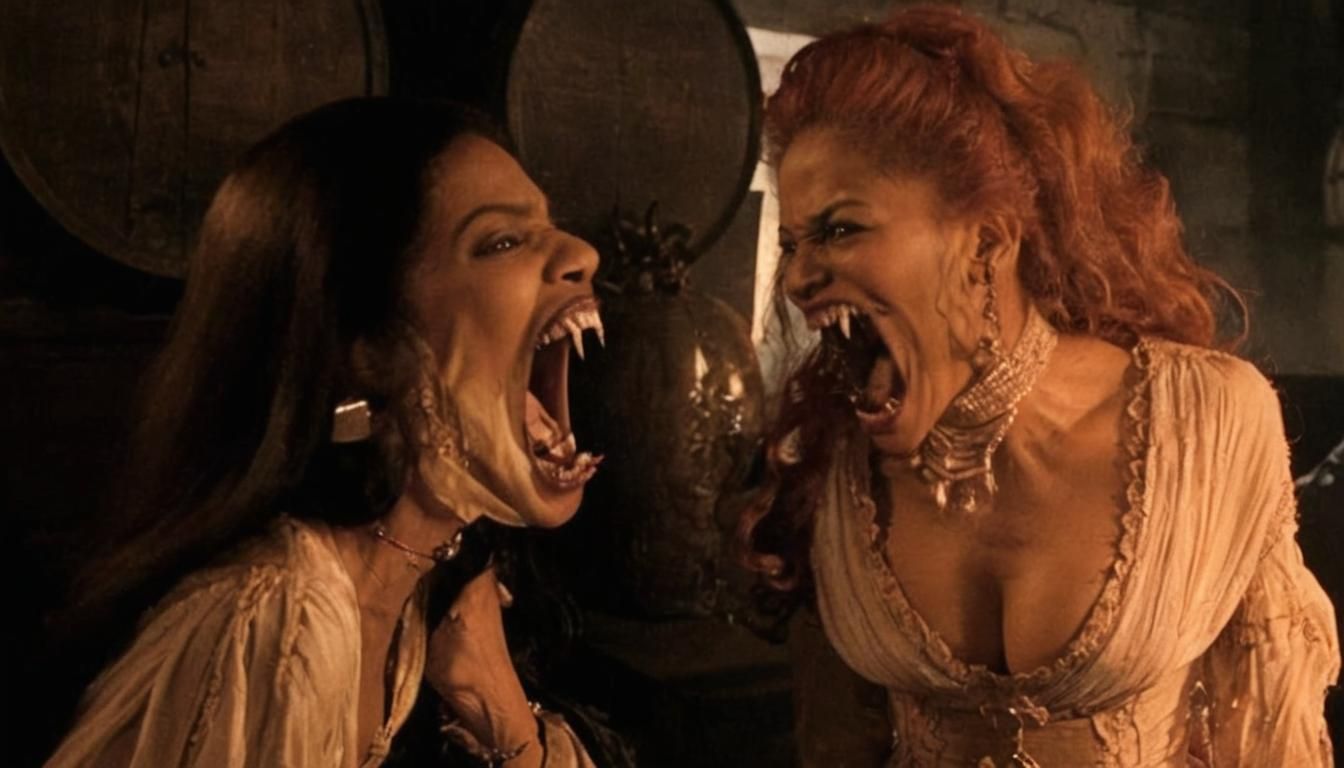 Vampiric African American Women Portraits