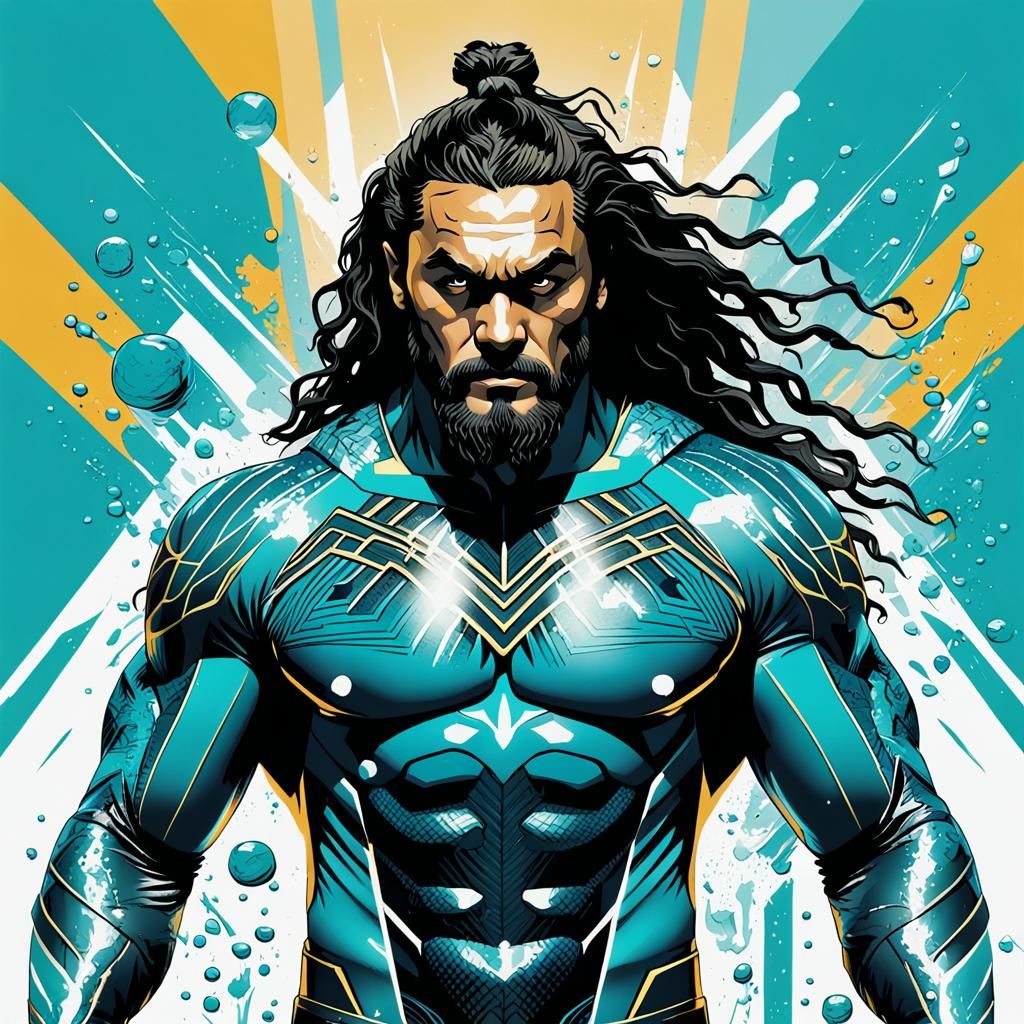 Action Figure Jason Momoa as Aqua Man